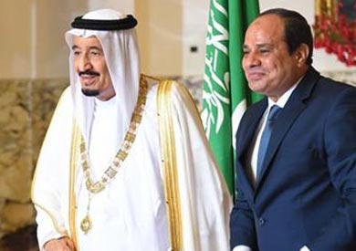 الرئيس عبد الفتاح السيسي ووالعاهل السعودي الملك سلمان بن عبد العزيز